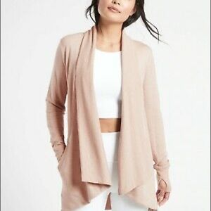 Athleta Pranayama Wrap in Mocha Latte Heather